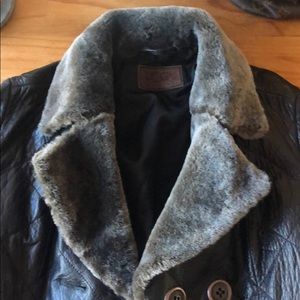 Womens Ugg Leather Jacket